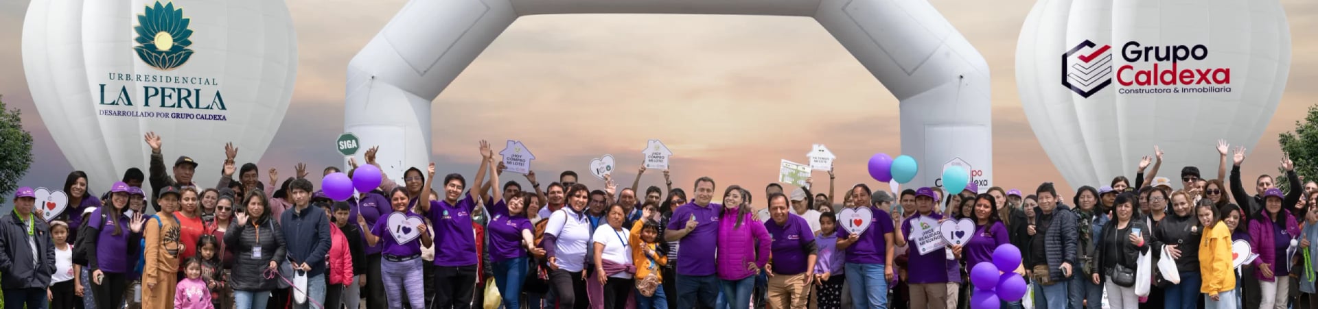 Clientes en el evento de lanzamiento de La Perla
